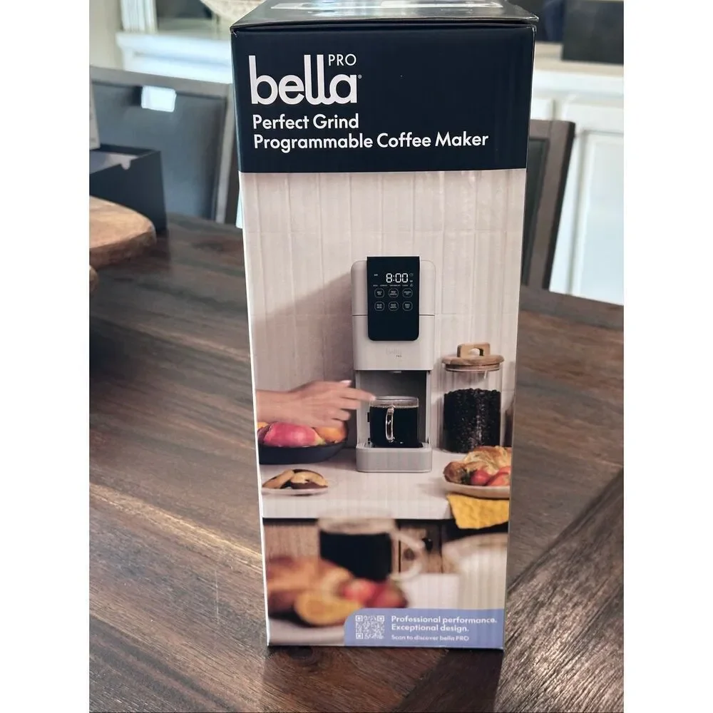 bella PRO - Perfect Grind Programmable Single-Serve Coffee Maker with Integrated